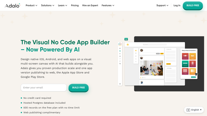 WebRun in Adalo: check app publish and usage status