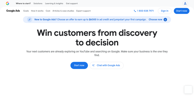 WebRun in Google Ads: review spend and ROAS for each ad