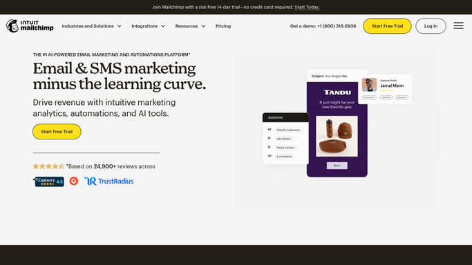 WebRun in Mailchimp: draft reminder email campaigns