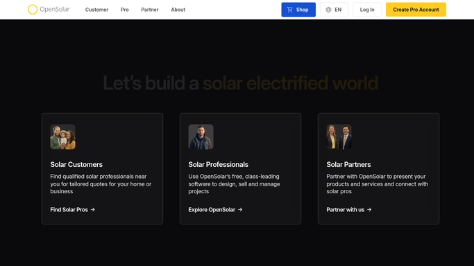 WebRun in OpenSolar: detect new lead and read details