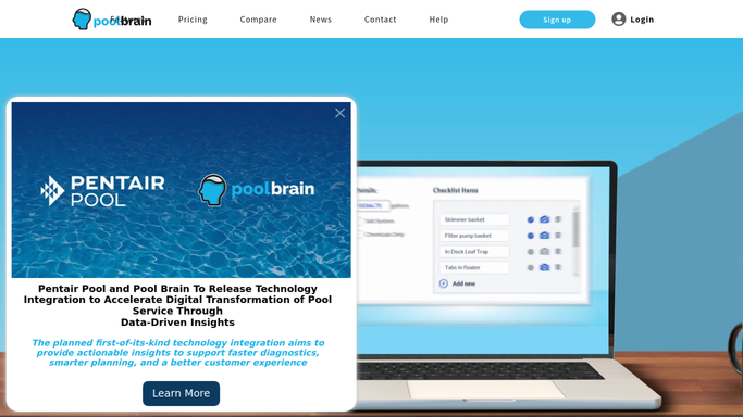 WebRun in Pool Brain: check inventory levels against reorder thresholds