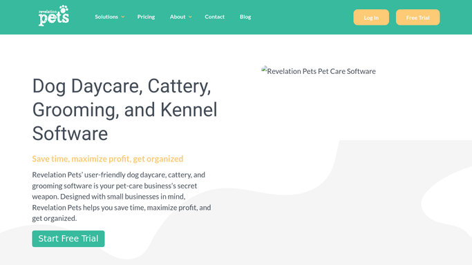 WebRun in Revelation Pets: find upcoming boarding stays