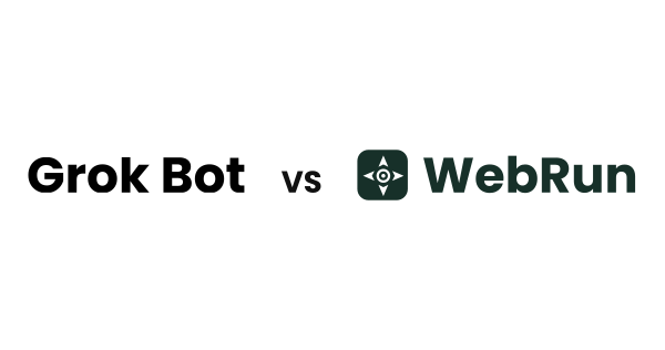 Grok Bot vs WebRun comparison thumbnail